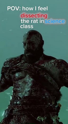 Pov: how I feel dissecting the rat in science class #dissection #bridgeofthedamned #kratos #hel