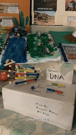 BSS Jamrud Campus Peshawar on Instagram: "Students of Grade 7 and Grade 8 showcased their PBL projects, demonstrating creativity and strong conceptual understanding. 👉 Grade 7 presented impressive Ecosystem projects. 👉 Grade 8 displayed well-designed DNA structure models. The activity strengthened their research, collaboration, and presentation skills. #bssontop #bssofficial #bssworldwide"