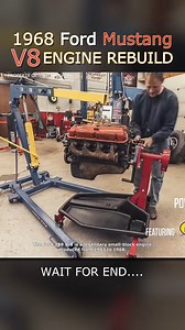 2.2K views · 11 reactions | Ford 289 V8 Engine Rebuild Time-Lapse - Mustang, Fairlane, GT350 Restoration - Redline Rebuild S2E1 | Classic American Cars | Facebook