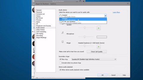 Unirse a una reunión de Skype