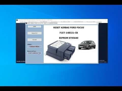 RESET AIRBAG FORD FOCUS 2016 F1ET-14B321-CB ST95640