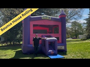 How to Roll a Castle Bounce House | Inflatable SOP