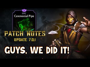 MK Mobile Patch 7.0.1 is HERE! Ceremonial Pipe Fixed, But Is It Enough?
