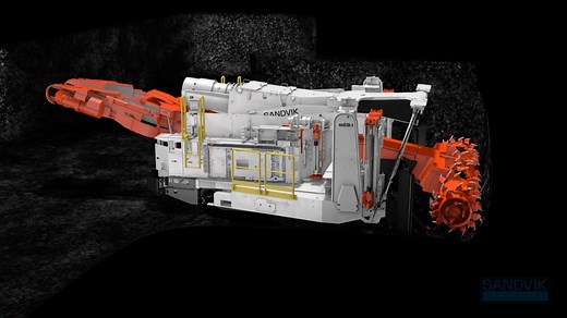 山特维克MB670掘锚一体采矿机