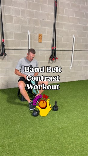 Band Belt-DB Contrast Workout Using a 73” Quantum Thunderband and a...