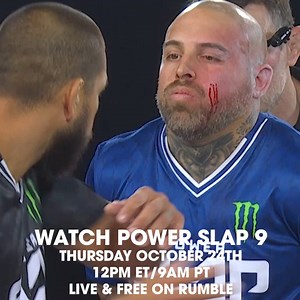 42K views · 101 reactions | Power Slap 9 goes down LIVE from Space42 Arena in Abu Dhabi October 24th starting at 12pm ET / 9am PT - LIVE and FREE on Rumble. | Power Slap | Facebook