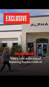 🔴 Welcome to Alpha School. This Texas school is swapping teachers for AI, and they say it's working. | Newsweek