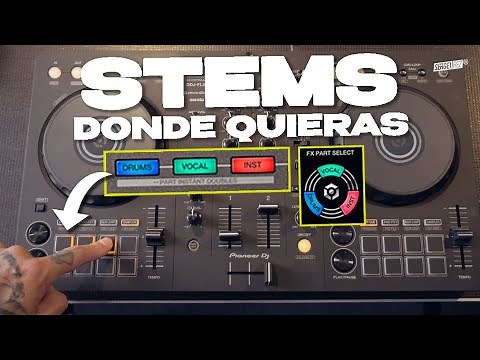 STEMS or PARTS on ANY Pioneer controller... SO EASY!