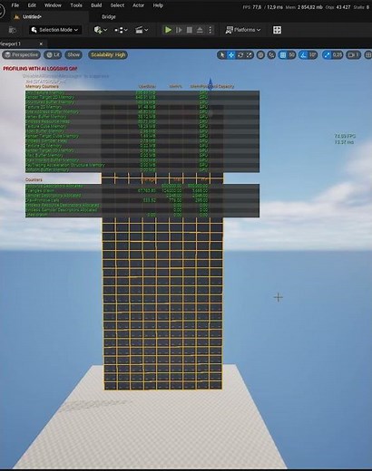 UE 5.6 Optimization - the Power of Instanced Static Meshes (ISM) #unrealengine #performance #tips