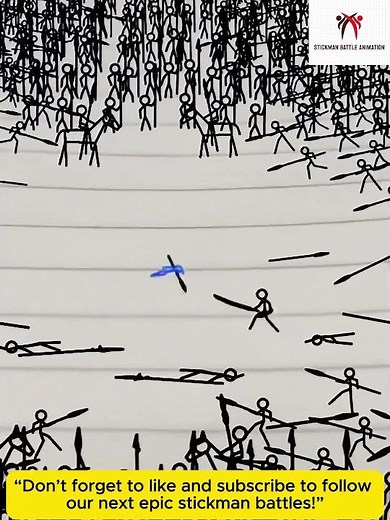 Stickman Battle #1 – Spear vs Dual Blades | Epic Stickman Fight Animation