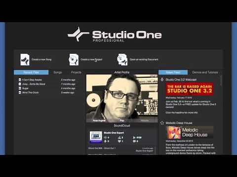 Getting Started: Studio One for Pro Tools Users