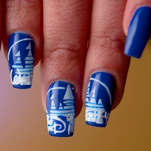 173K views · 2.9K reactions | Feeling all the '90s Disney VHS vibes with these ✨ magical castle nails ✨ | Disney Style | Facebook