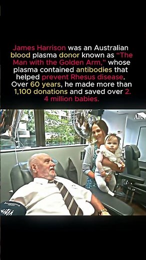 The Man Whose Blood Saved Millions of Babies