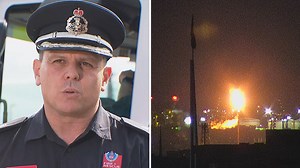 Tower collapse at chemical plant in Sydney