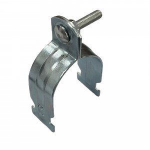 [Hot Item] Q235B Electro Galvanized 2'' Conduit Beam Strut Clamp with Bolts