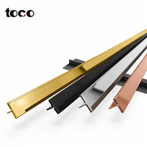 [Hot Item] New Type Furniture Edges Decoration Metal Strips Stainless Steel T-Shape Tile Trim