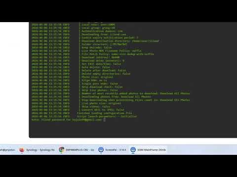 Backup your icloud pics to Ugreen with icloudpd