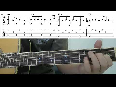 Grenade (Bruno Mars) - Easy Fingerstyle Guitar Playthough Tutorial Lesson With Tabs