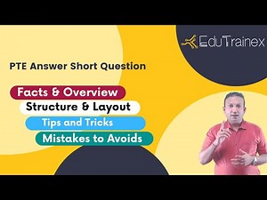 PTE Speaking - Answer Short Question | Tips and Tricks 2023 | Edutrainex