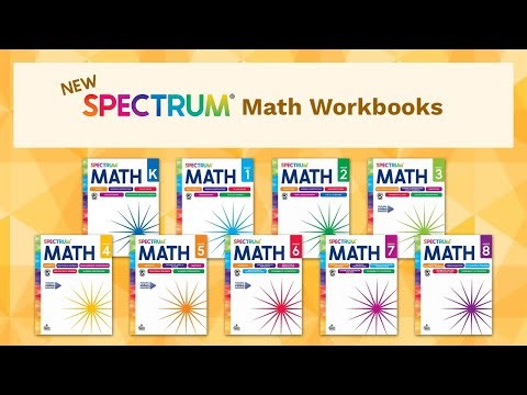 Sneak Peek Our NEW Spectrum® Math Workbooks