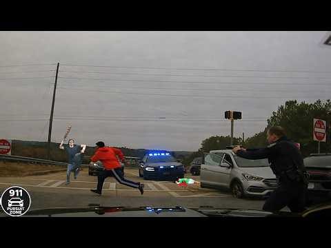 MOST BRUTAL High-Speed Police Chases Caught on Dashcam You Wouldn't Believe if Not Filmed #101