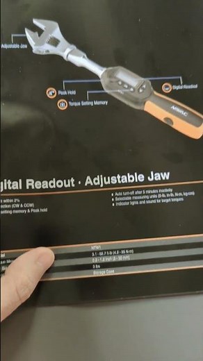 YOU NEED THIS DIGITAL TORQUE WRENCH: NTW1 From NAVAC #HVAC #ACTools #NAVAC