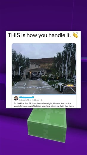 THIS is how you handle it 👏🏻