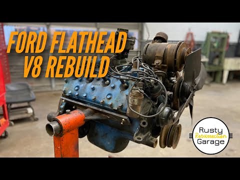1936 Ford Restoration Part 4 - Flathead V8 Rebuild