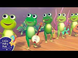 5 Little Speckled Frogs!  | Little Baby Bum - Classic Nursery Rhymes for Kids - Videos For Kids