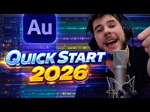 Easy Adobe Audition Setup & Recording for Beginners in 6 Minutes