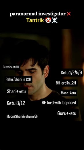 शिवम on Instagram: "Native with these placements are tends to have interest in occult, tantra vidhya and things of other dimensions. Although complete analysis is must for accurate prediction 🙂🙏🏻. #astrovibes #astro #viralreels #yog #explorepage #viralreels #viralsongs #instagood #instafeed #relatablememes #fyb #instatrending #trending #trendingreels"