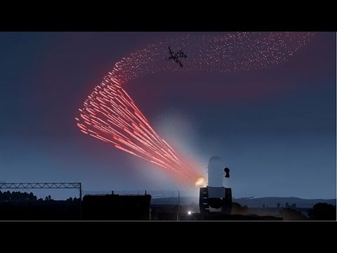 A-10 Warthog/Thunderbolt C-RAM shooting Compilation - Phalanx CIWS - CRAM - ArmA 3 Simulation