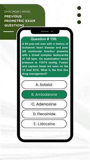 Prometric Exam Question #159 | MOH DHA HAAD DOH | For All Health Professionals 2025