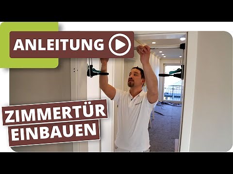 Installing a room door instructions