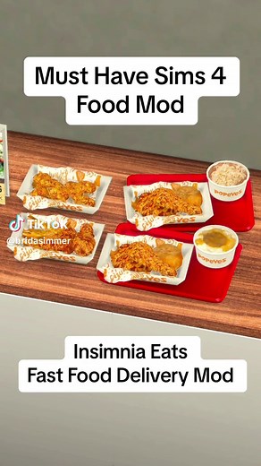 Insimnia Eats Fats Food Delivery Mod . . . #sims #thesims #ts #simtiktok #cC #simmer #sims4 #thesims4 #sims4cc #sims4story #sims4roleplay #sims4life #sims4game #thesims4cc #sims4gameplay #sims4cas #blacksimmer #sims4mods #insimnia #insimniasims4