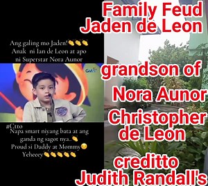 367K views · 7.2K reactions | Smart boy Jaden de Leon in Family Feud | Rosana Sanchez | Facebook