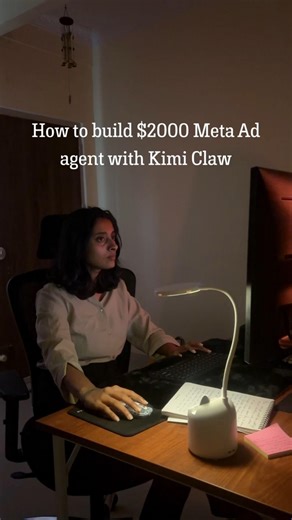 Build a $2000/Month Meta Ad Agent with Kimi Claw