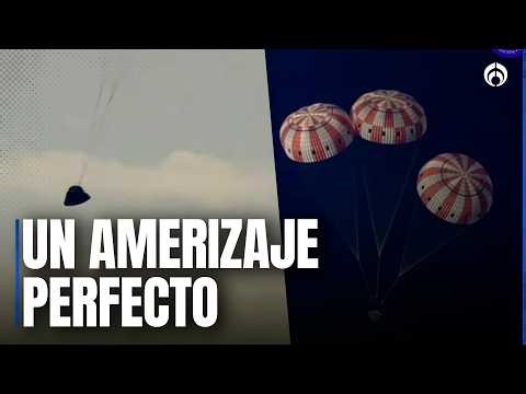 ¡Misión cumplida! La nave Orión de la misión Artemis II está de vuelta en la Tierra