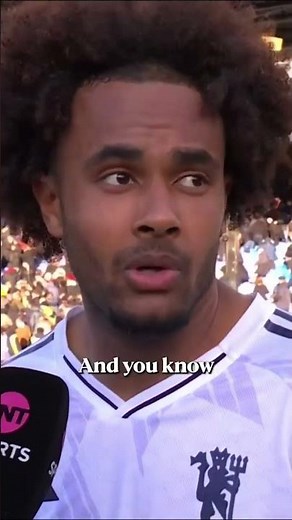 Joshua Zirkzee on the impact of Man United’s positive environment 🙌