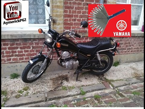 Réglage calage jeu au soupape + distribution - YAMAHA SR 125Cc