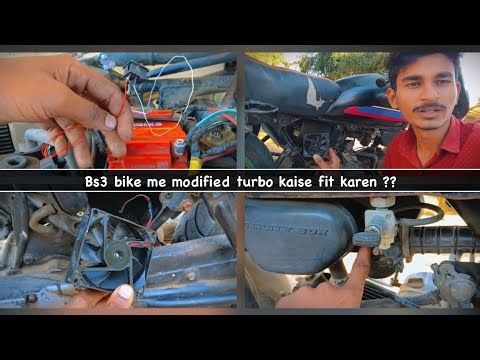 Bs3 bike me turbo engine kaise banaye ?? And service!!‪@govindkapruparavlog‬