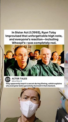 In Sister Act 2 (1993), Ryan Toby improvised that unforgettable high note, and everyone’s