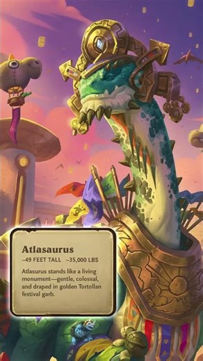 Tap to Pause: Meet the Dinosaurs from the Day of Rebirth | Hearthstone
