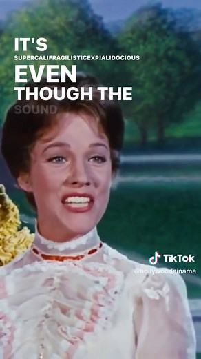 Dame Julie Andrews #julieandrews | supercalifragilisticexpialidocious song