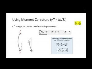 CE 414 Lecture 24: Theory of Elastic Buckling of Columns & AISC Column Curves (2025.03.12)