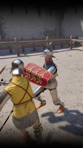 HalfShorts#HalfSword #SwordFight #Medieval #Shorts #medievalcombat #swordfight #gaming #duel #knight