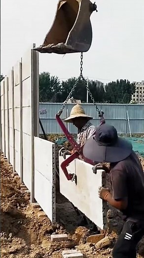 How Precast Concrete Fences Are Installed on Site