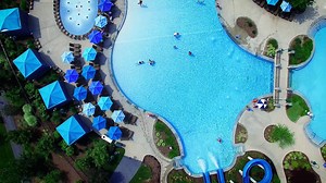 150 reactions · 63 shares | We love the bird’s-eye view of The Hotel Hershey’s Outdoor Pool! It's open every weekend for the remainder of September. | The Hotel Hershey | Facebook