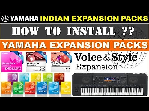 Yamaha Indian Expansion Pack || How to Install Expansion Packs in Yamaha PSR-SX700 || Video Tutorial