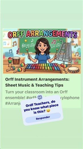Fun Orff Instrument Activity for Your Music Class! 🎵 #musiceducation #shorts